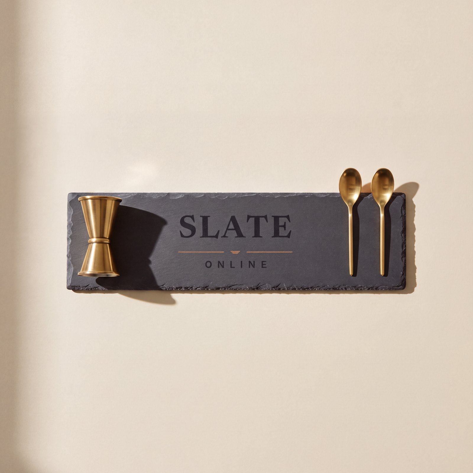 Slate Bar Board and Tool Set